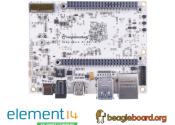 New BeagleBone® AI-64 SBC now available from stock at element14
