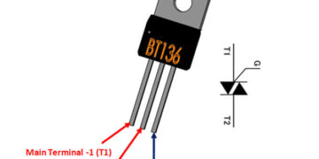 BT136 600E TRIAC : Pin Configuration & Its Applications