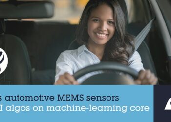 STMicroelectronics releases first automotive IMU with embedded machine learning