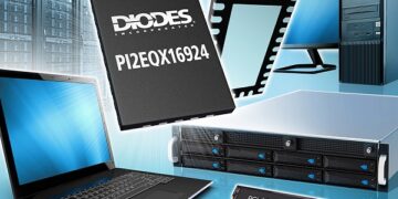 1.8V PCIe 4.0 ReDriver from Diodes Incorporated Extends PCB Trace Lengths While Minimizing Power Consumption