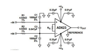 AD623 Instrumentation Amplifier & Its Working - Semiconductor for You