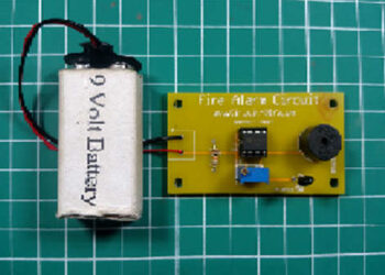 Simple Fire Alarm Circuit Using Thermistor – Electronic Circuit