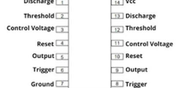 LM556 Dual Timer IC : Pin Diagram & Its Working