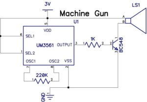 UM3561 IC Sound Generator Circuit Diagram, and Its Working ...