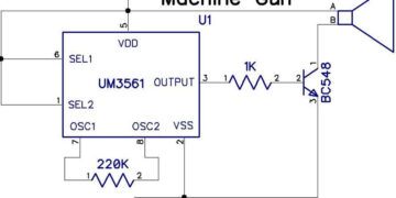UM3561 IC Sound Generator Circuit Diagram, and Its Working