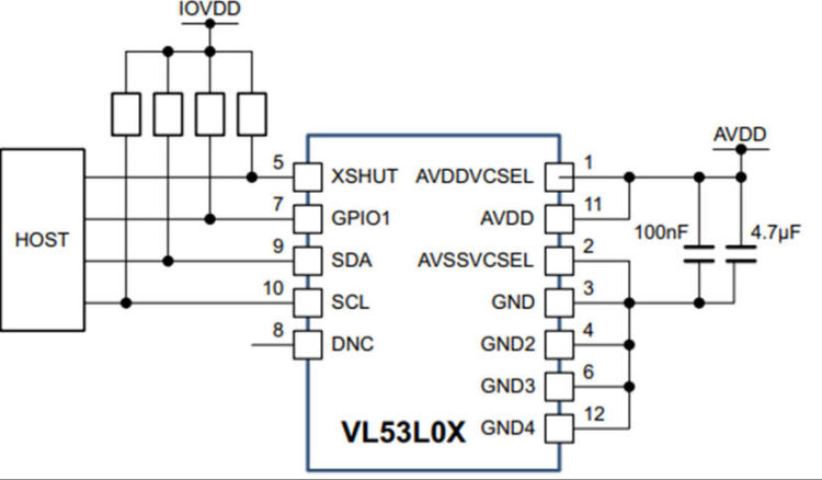 VL53L0X Sensor: Working Principle, Features, Pin Configuration and Applications