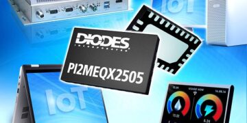 Low-Power 1.8V, 2.5Gbps, 4 Data Lane ReDriver from Diodes Incorporated Supports MIPI D-PHY Protocols