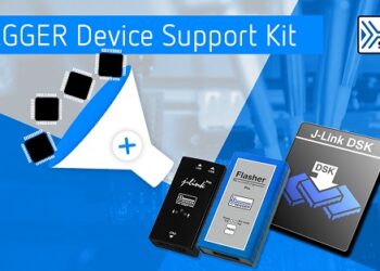 SEGGER makes it easy to add support for new devices to J-Link and Flasher