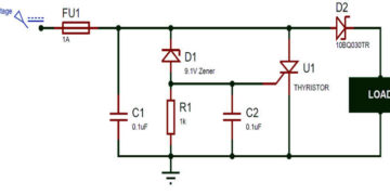 SCR Thyristor Crowbar : Over-Voltage Protection Circuit, Limitations