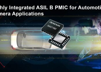 Renesas Introduces New ASIL B Power Management IC Ideal for Automotive Camera Applications