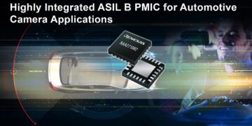 Renesas Introduces New ASIL B Power Management IC Ideal for Automotive Camera Applications