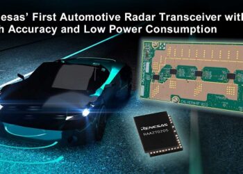 Renesas Unveils First Family of Automotive Radar Transceivers with Industry’s Highest Accuracy and Lowest Power Consumption