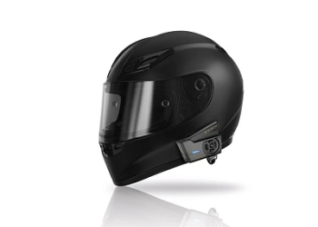 Nordic-powered motorcycle helmet communications unit offers hands-free long range connectivity between riders