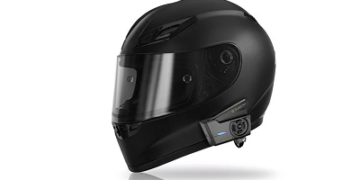 Nordic-powered motorcycle helmet communications unit offers hands-free long range connectivity between riders