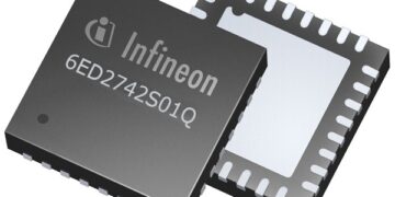 New Infineon 160 V MOTIX™ 3-phase gate driver IC integrates power management unit, current sense amplifier, and overcurrent protection