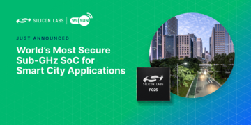 FG25 Sub-GHz SoC Now Available for Smart Cities and Long-Range Deployments