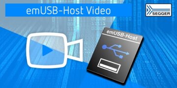 SEGGER has added video class support to its professional USB-Host software for embedded systems, emUSB-Host