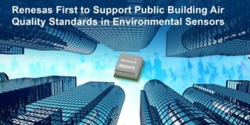 Renesas Is First to Support Public Building Air Quality Standards in Environmental Sensors