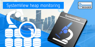 SEGGER’s SystemView adds heap monitoring