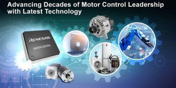 Renesas Launches New MCUs for Motor Control
