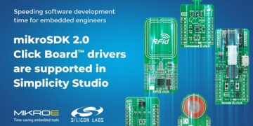 Silicon Labs adds MIKROE mikroSDK 2.0 Click Board driver