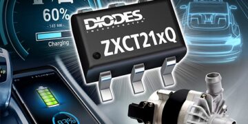 Automotive-Compliant Current Shunt Monitors from Diodes Incorporated Enable High-Precision Voltage Sensing in Electric Vehicles