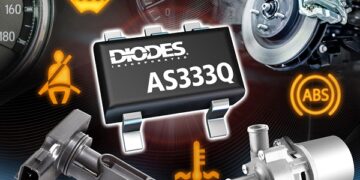 High-Precision Automotive-Compliant Op Amp from Diodes Incorporated Features Input Offset Stabilization