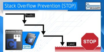 SEGGER adds Stack Overflow Prevention (STOP) technology to Embedded Studio for ARM