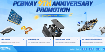 PCBWay 9th Anniversary Promotion