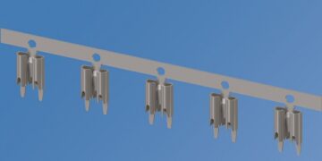 New, UL Recognized Female, Quick-Fit PCB Terminals on Continuous Reel