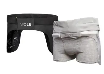Nordic-powered inflatable hip airbag helps reduce the severity and impact of falls