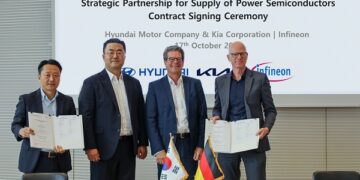 Kia Corporation and Infineon sign multi-year supply agreement for power semiconductors