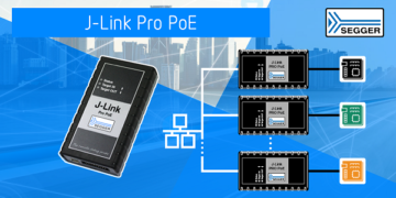 SEGGER introduces J-Link PRO PoE designed for test farms