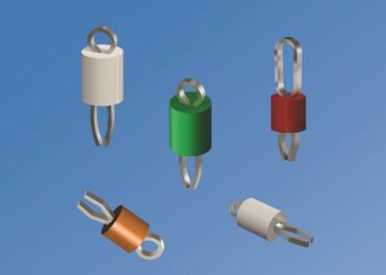 Color-Keyed Thru-Hole Mount Test Points