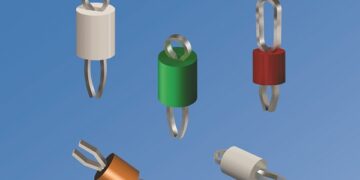 Color-Keyed Thru-Hole Mount Test Points