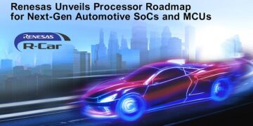 Renesas Announces Plans for Full Automotive SoC, MCU Product Lineup