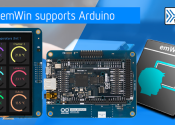 SEGGER emWin supports Arduino