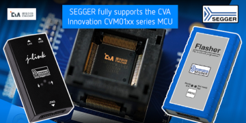 SEGGER and CVA Innovation partner to fully support the CVM01xx series MCU