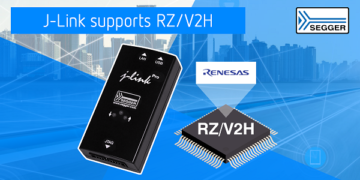 SEGGER’s J-Link debug probes support Renesas RZ/V2H MPU