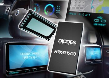 10Gbps Automotive-Compliant Crossbar Switch from Diodes Incorporated Simplifies In-Vehicle USB-C Connectivity