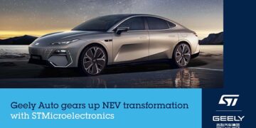 Geely Auto Gears up NEV Transformation and Innovation with Long-Term SiC Supply Agreement and Joint Lab with STMicroelectronics