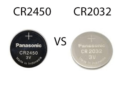 Which Lasts Longer: CR2450 vs CR2032 Battery?