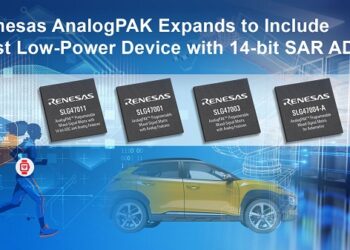 Renesas Introduces New AnalogPAK Programmable Mixed-Signal ICs