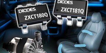 Automotive-Compliant Current Shunt Monitors from Diodes Incorporated Enable High-Precision Voltage Sensing for Rapid System Fault Detection