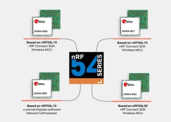 u-blox expands its NORA-B2 Bluetooth® LE modules series using the nRF54L chipsets to address all mass market segments
