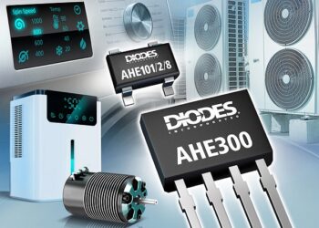 Advanced InSb Hall Element Sensors from Diodes Incorporated for Rotation and Current Detection Applications