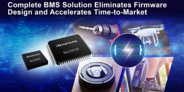 Renesas Unveils Complete Lithium-Ion Battery Management Platform with Pre-Validated Firmware