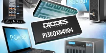 64GT/s PAM4 Linear ReDriver from Diodes Incorporated Delivers Enhanced Signal Quality for PCIe® 6.0 Interface Speeds
