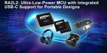 Renesas Electronics Announces Low-power MCU with UCB-C for Portable Devices And PC Peripherals
