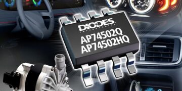 80V Low IQ Ideal Diode Controllers from Diodes Incorporated Simplify Reverse Battery Polarity and Overvoltage Protection